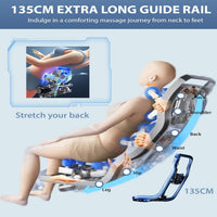 Zero Gravity Massage Chair Built for Full Body Relief, 4D Technology, SL Track System, 42 Air Compression