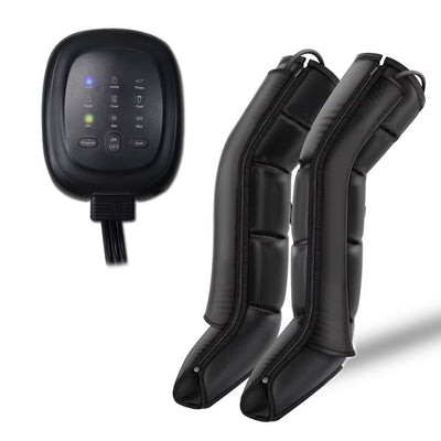 Air Compression Leg Recovery System Designed for Circulation Support, 4 Airbag Chambers, 8 Pressure Levels, Digital Control